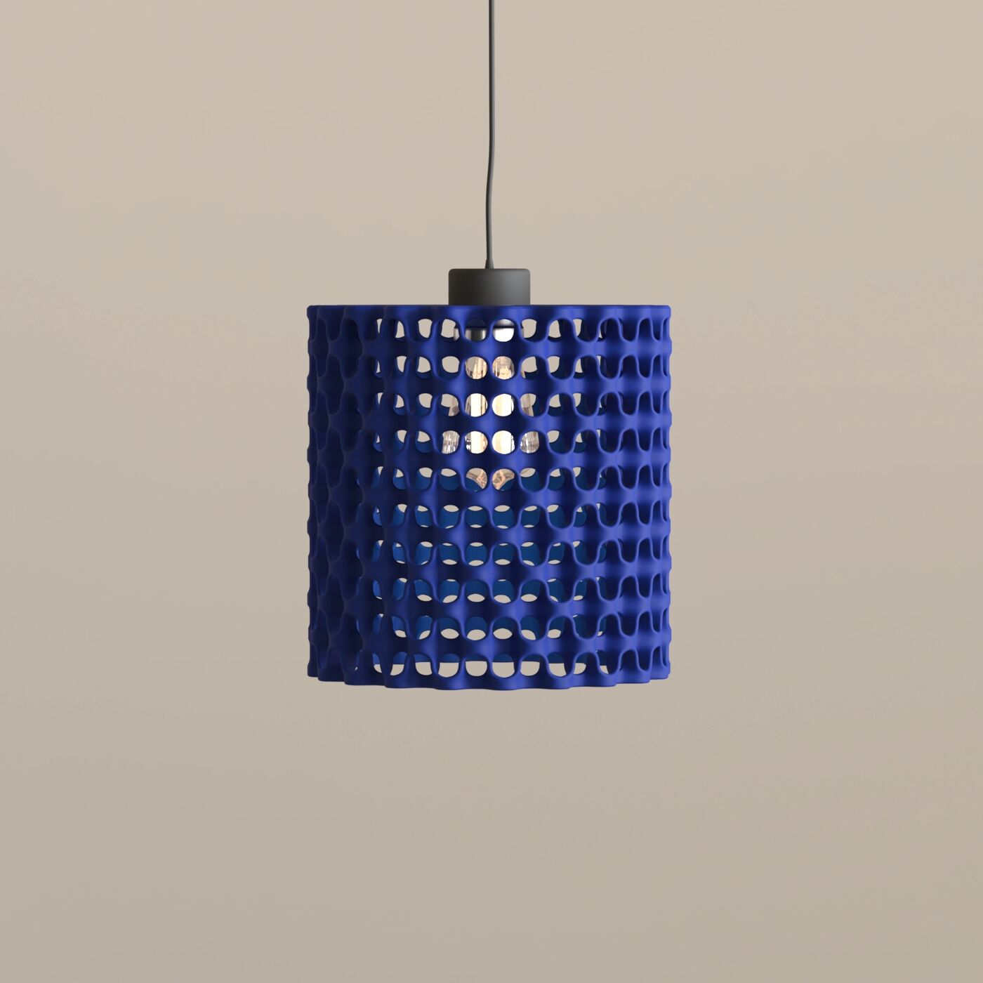 Solin Decorative Pendant Light – RGB Blue