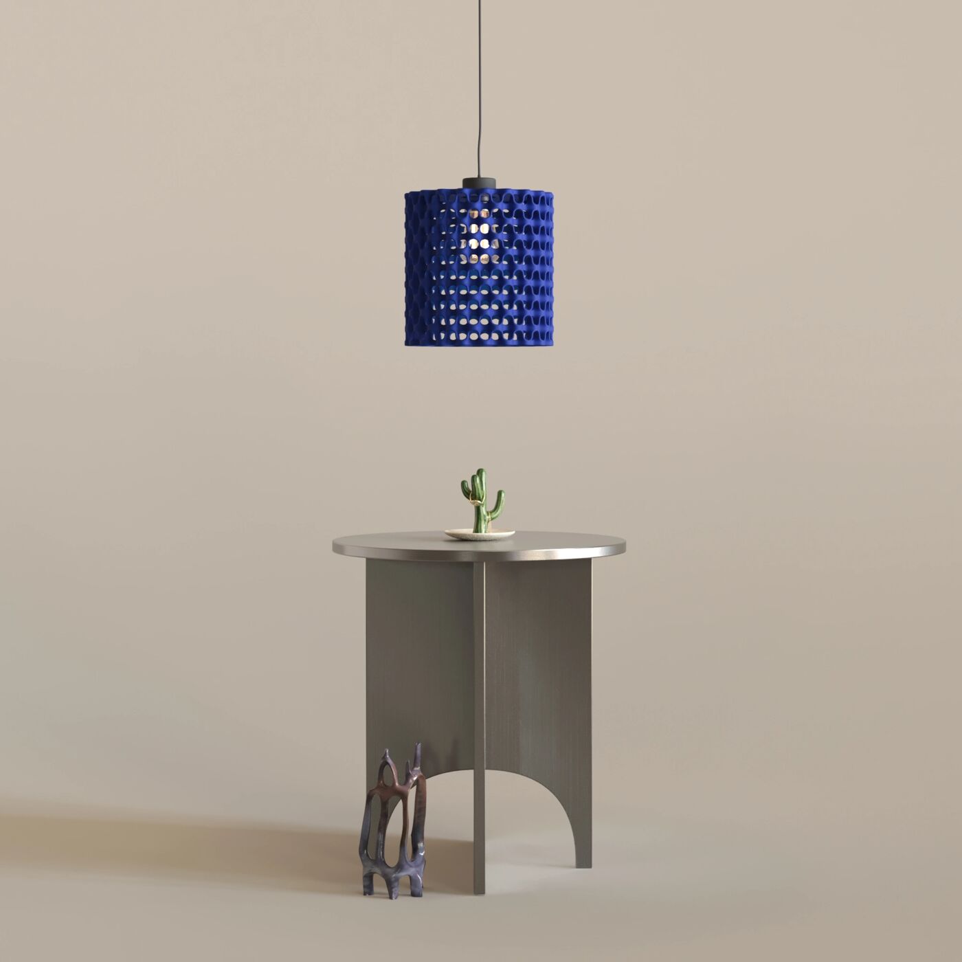 Solin Decorative Pendant Light – RGB Blue
