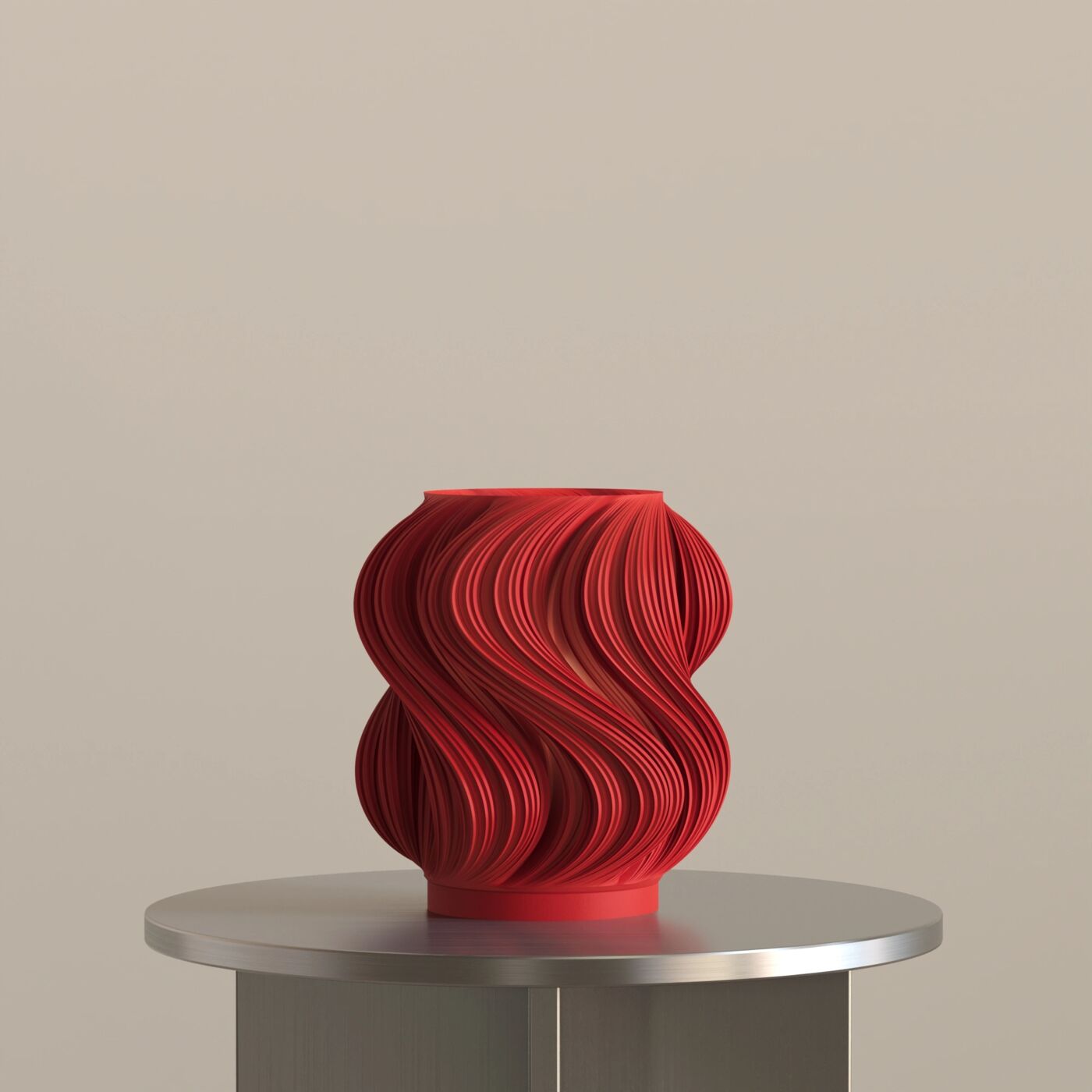 Creamo Dekoratif Masa Lambası – Chinese Red