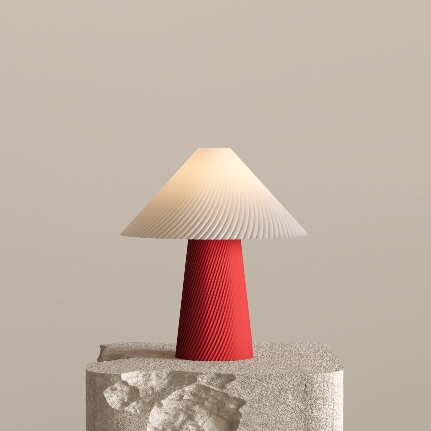 Aurin Dekoratif Masa Lambası – Chinese Red